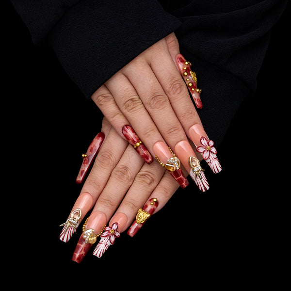 Venom & Velvet Handmade Nails MG562
