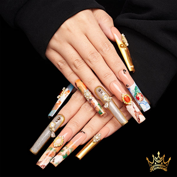 Angelic Dreamscape Handmade Nails MG372