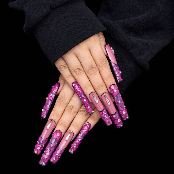 Violet Veil Handmade Nails MG584
