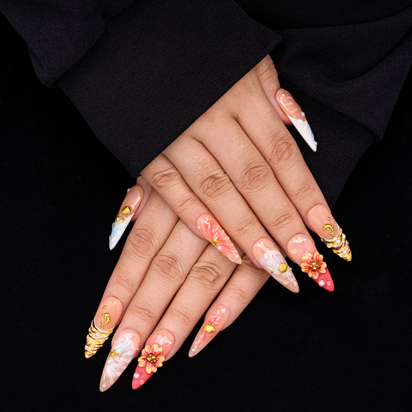 Tropic Shell-ter Handmade Nails MG598