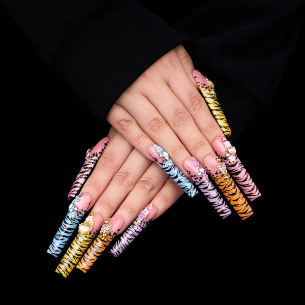 Born to Be Wild Handmade Nails MG546