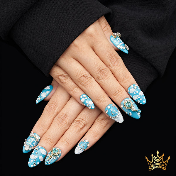 Sky Walker (Libra) Handmade Nails MG413