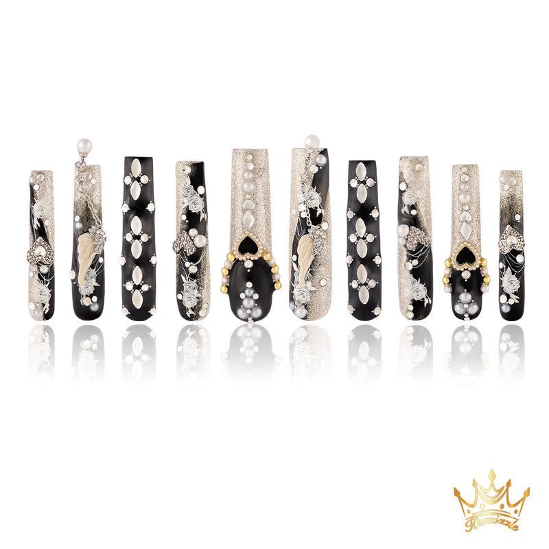 Phantom's Banquet Handmade Nails MG399