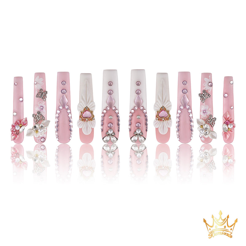 Flora's Embrace Handmade Nails MG222