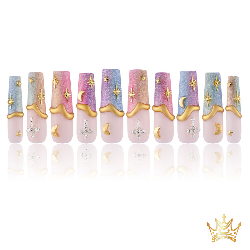Eternal Spark Handmade Nails MG251