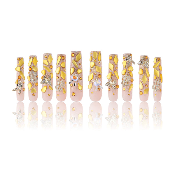 Golden Luxe Glow Handmade MG254
