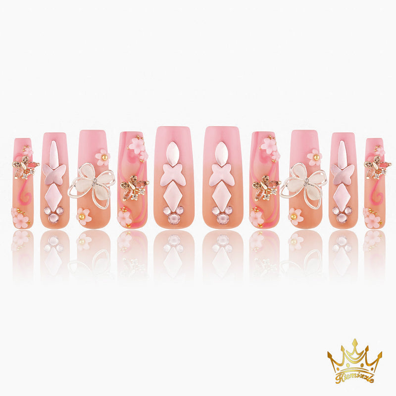 Hi Barbie! Handmade Nails MG314