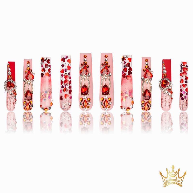 Ruby Queen Handmade Nails MG340