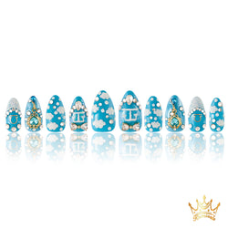 Sky Walker (Libra) Handmade Nails MG413