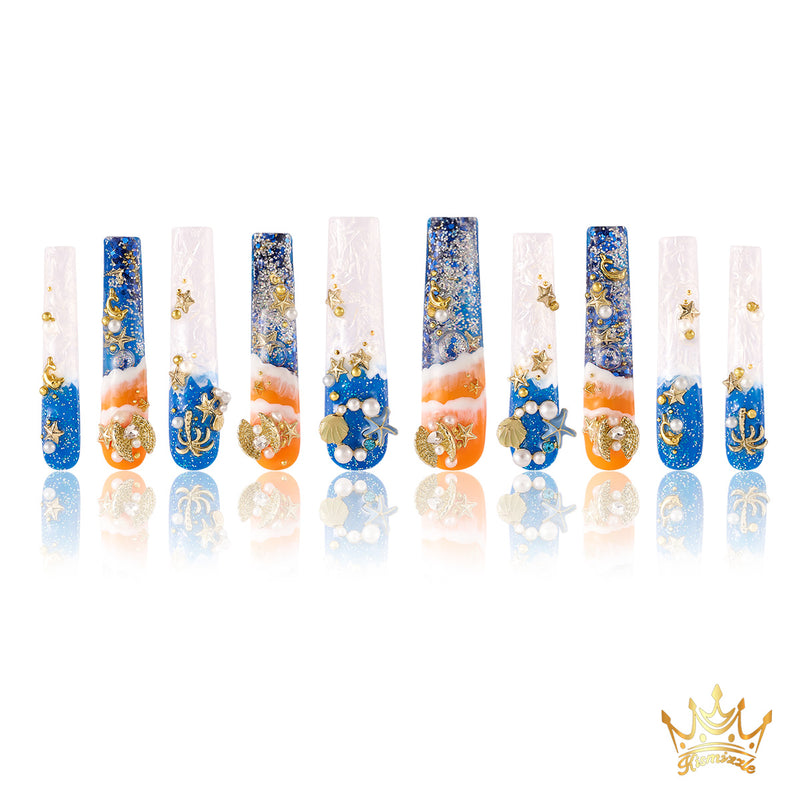 Pacific Coast Haven Handmade Water Nails MG415