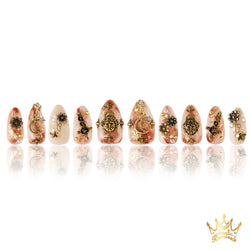 Ember Throne (Leo) Handmade Nails MG417
