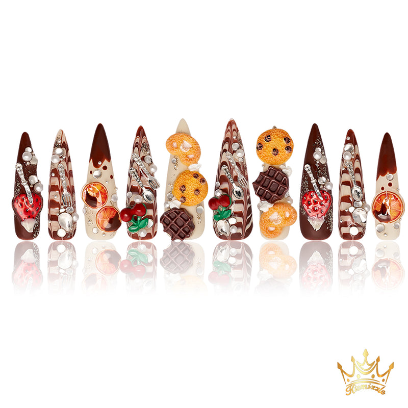 Nail-icious Treats Handmade Nails MG419