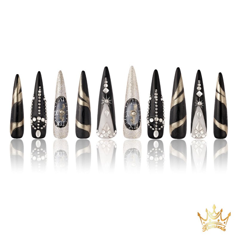Rich O'Clock Handmade Nails MG443