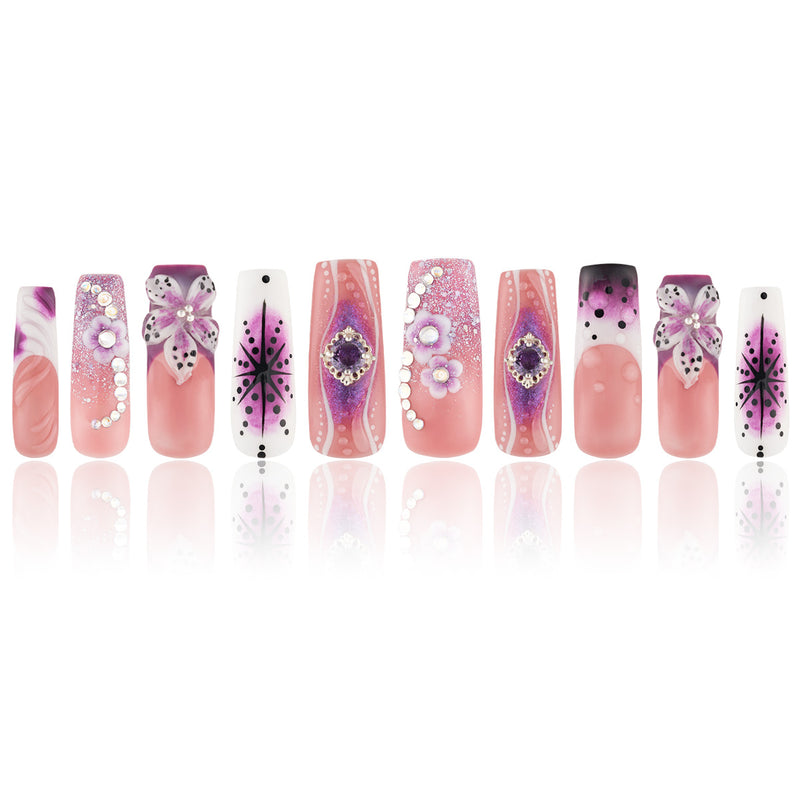 Demure Slay Handmade Nails MG472