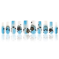 Sapphire Handmade Nails MG484