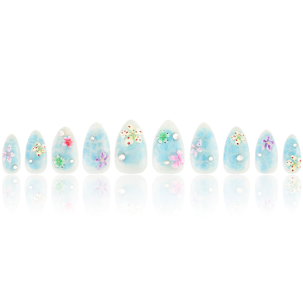 Ocean Pop Handmade Nails MG493