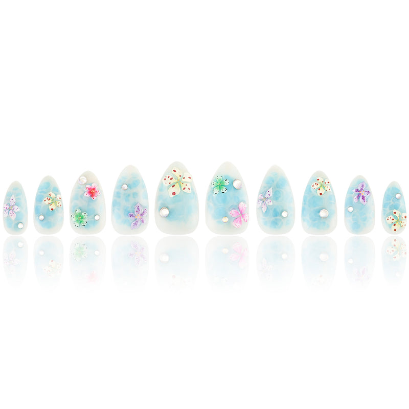 Ocean Pop Handmade Nails MG493