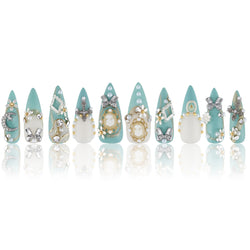 Moonlit Treasure Handmade Nails MG502
