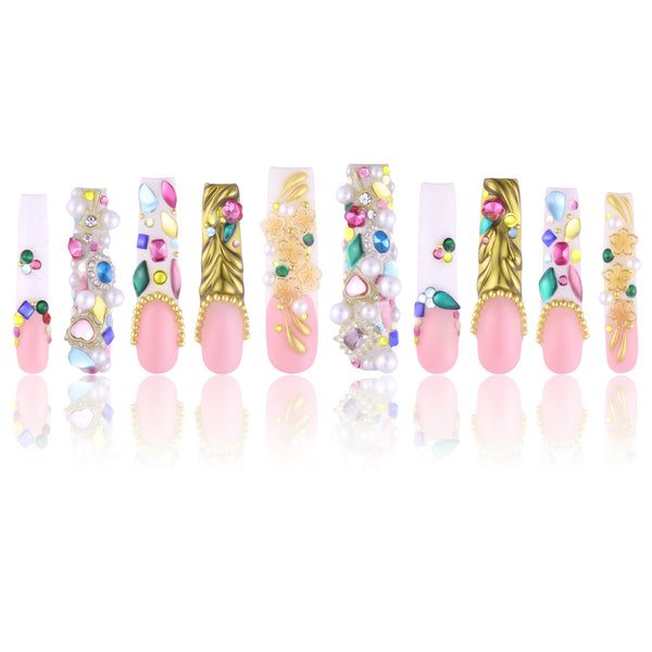 Crystal Dreamland Handmade Nails MG509