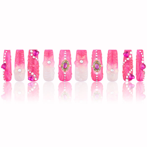 Galaxy Baddie Handmade Nails MG522