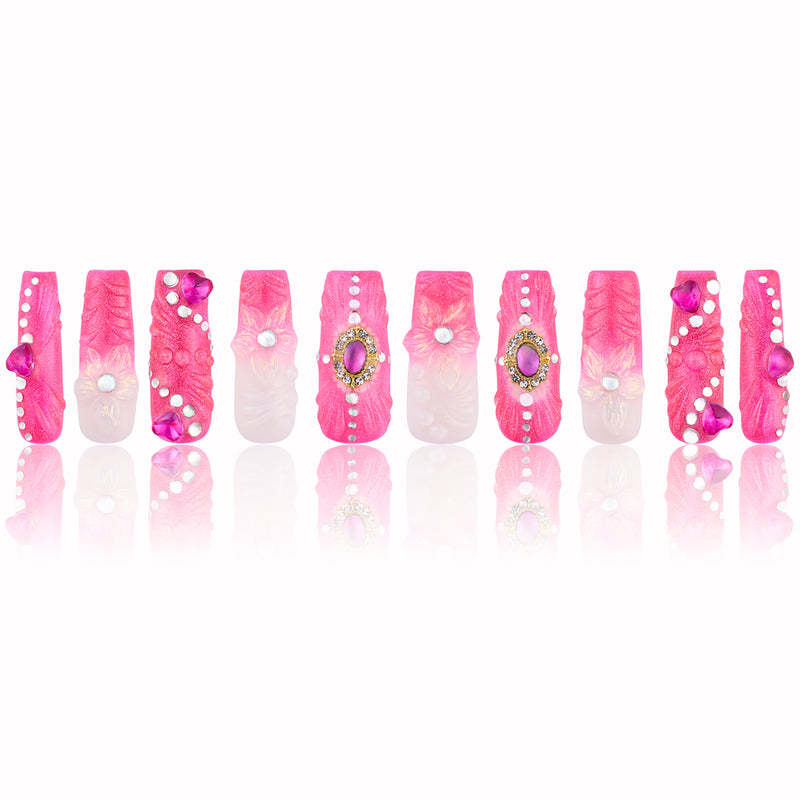 Galaxy Baddie Handmade Nails MG522