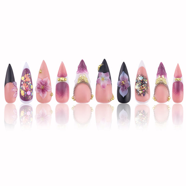 Violet Garden Handmade Nails MG525