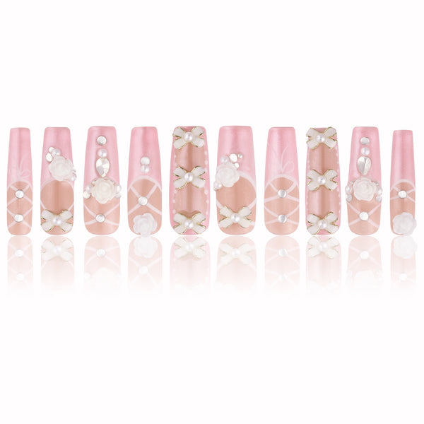 Ballet Melody Handmade Nails MG531