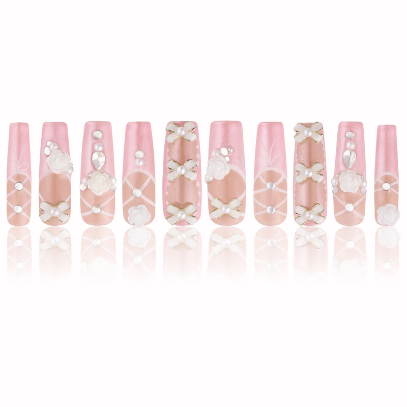 Ballet Melody Handmade Nails MG531