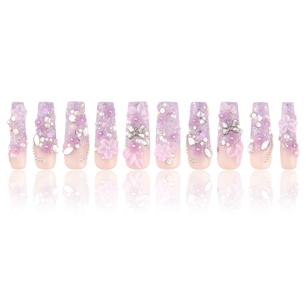 Star Gleam Handmade Nails MG541