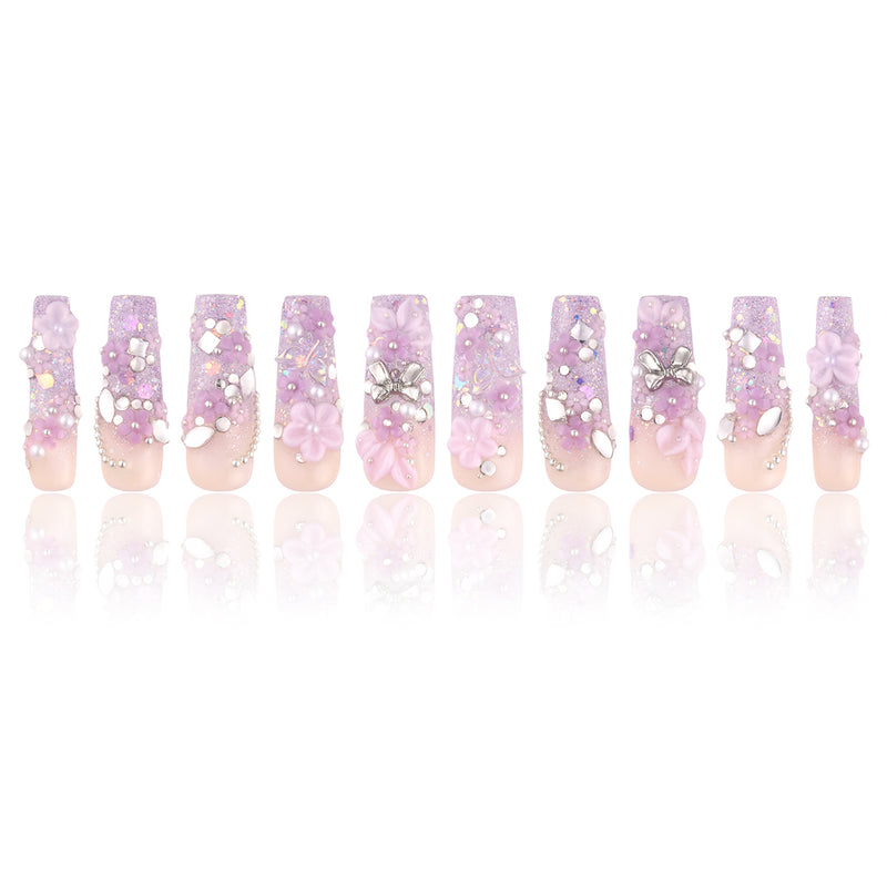 Star Gleam Handmade Nails MG541