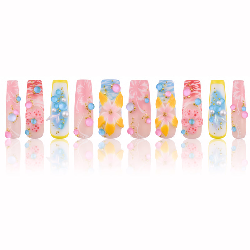 Ocean Bliss Handmade Nails MG545