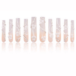 Frosted Elegance Handmade Nails MG549