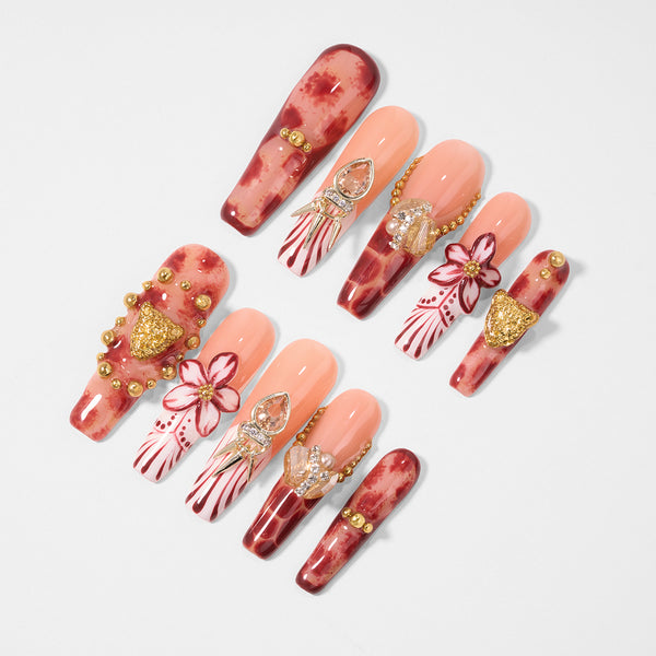 Venom & Velvet Handmade Nails MG562