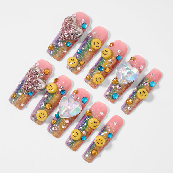 Cheeky Summer Handmade Nails MG561