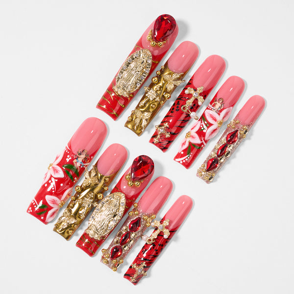 Sacred Passion Handmade Nails MG566