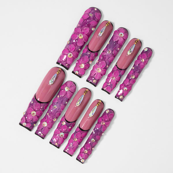 Violet Veil Handmade Nails MG584