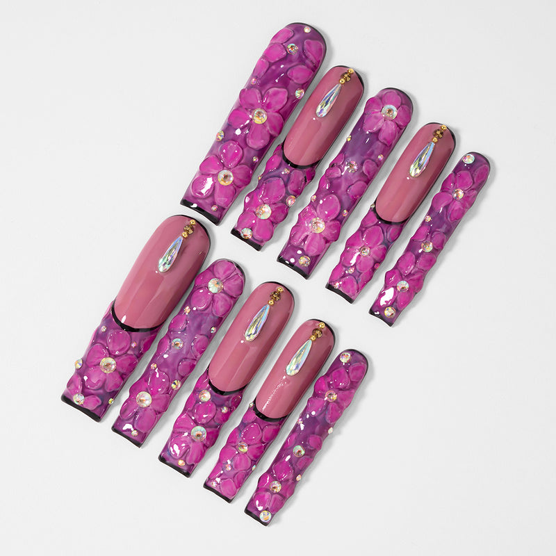 Violet Veil Handmade Nails MG584