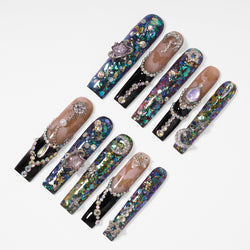 Galaxy Bliss Handmade Nails MG586