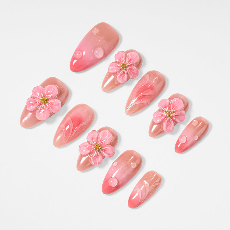 Sakura Rain Handmade Nails MG593