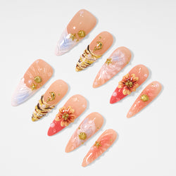 Tropic Shell-ter Handmade Nails MG598