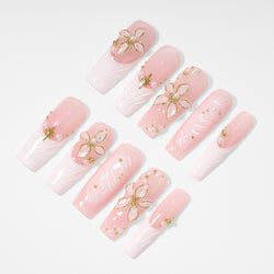 Pink Pop   Handmade Nails MG600